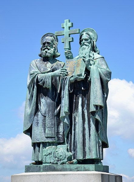 441px-Statue_of_Saints_Cyril_and_Methodius_on_Radhošť.jpg