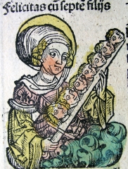 Nuremberg_chronicles_-_Felicitas_with_her_Seven_Sons_(CXIIIIr).jpg